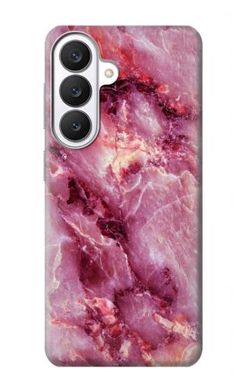 S3052 Rose Marbre Imprimé graphique Etui Coque Housse pour Samsung Galaxy S26