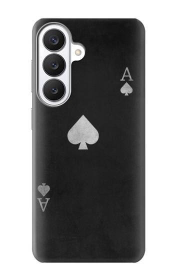S3152 Noir Ace of Spade Etui Coque Housse pour Samsung Galaxy S26