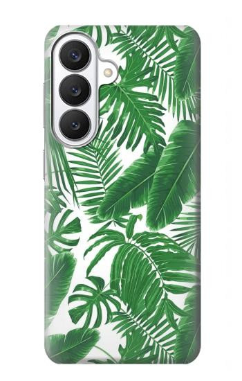 S3457 Papier Palm Monstera Etui Coque Housse pour Samsung Galaxy S26
