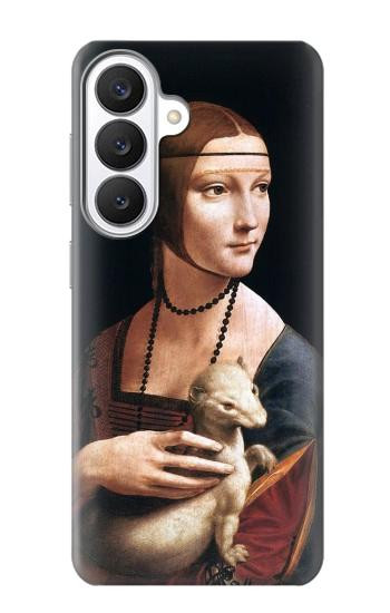 S3471 Lady hermine Leonardo da Vinci Etui Coque Housse pour Samsung Galaxy S26