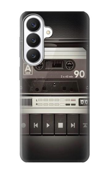 S3501 Lecteur cassette millésimé Etui Coque Housse pour Samsung Galaxy S26