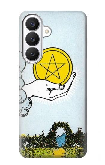 S3722 Carte de tarot Pièces de l'As des Pentacles Etui Coque Housse pour Samsung Galaxy S26