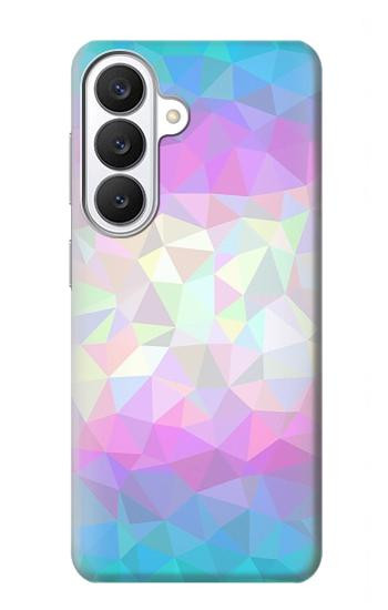 S3747 Polygone de drapeau trans Etui Coque Housse pour Samsung Galaxy S26