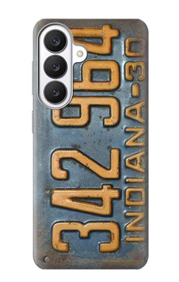 S3750 Plaque d'immatriculation de véhicule vintage Etui Coque Housse pour Samsung Galaxy S26