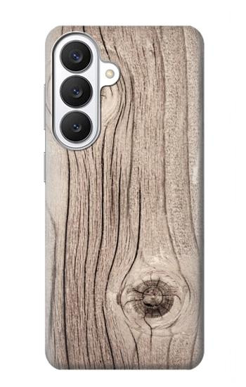 S3822 Graphique de la texture du bois imprimé Etui Coque Housse pour Samsung Galaxy S26