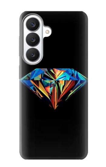 S3842 Diamant coloré abstrait Etui Coque Housse pour Samsung Galaxy S26