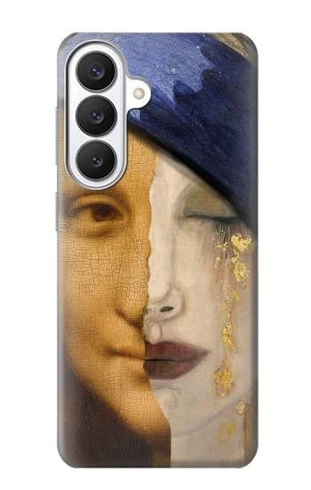S3853 La Joconde Gustav Klimt Vermeer Etui Coque Housse pour Samsung Galaxy S26