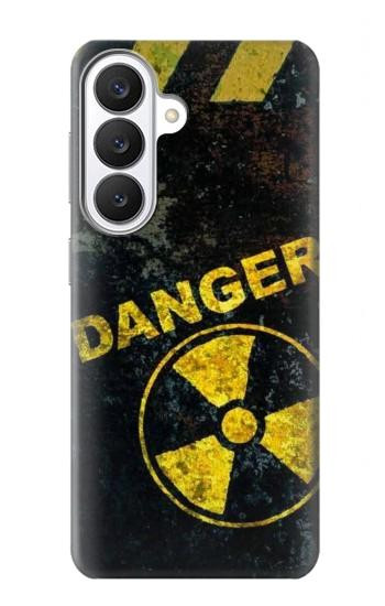 S3891 Risque nucléaire Danger Etui Coque Housse pour Samsung Galaxy S26