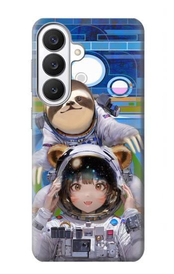 S3915 Costume d'astronaute paresseux pour bébé fille raton laveur Etui Coque Housse pour Samsung Galaxy S26