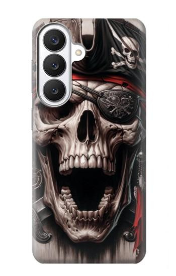 S4009 Crâne de pirate Etui Coque Housse pour Samsung Galaxy S26