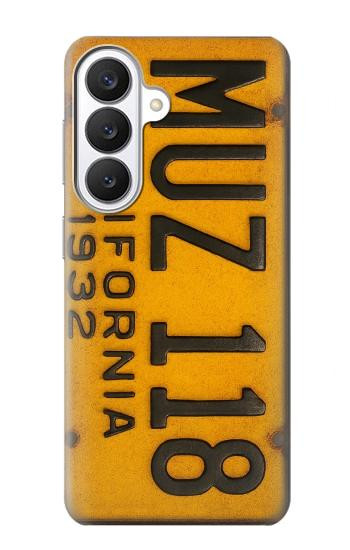 S4060 Plaque d'immatriculation vintage de Californie Etui Coque Housse pour Samsung Galaxy S26