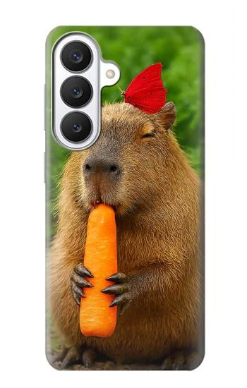 S4068 Papillon capybara Etui Coque Housse pour Samsung Galaxy S26