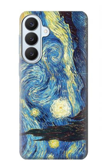 S0213 Van Gogh Starry Nights Etui Coque Housse pour Samsung Galaxy S26 Plus
