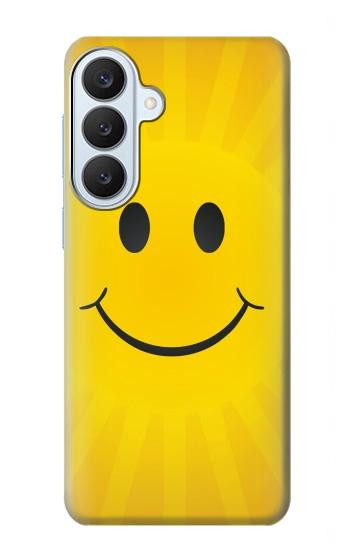 S1146 Sourire Soleil Jaune Etui Coque Housse pour Samsung Galaxy S26 Plus