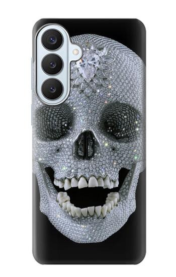 S1286 Crâne de diamant Etui Coque Housse pour Samsung Galaxy S26 Plus