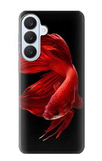 S2092 Rouge Poisson Combattant Etui Coque Housse pour Samsung Galaxy S26 Plus