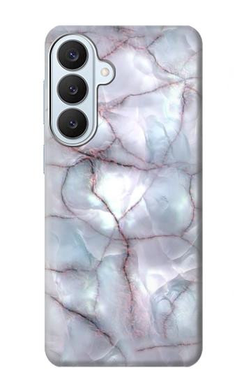 S2316 Bleu foncé Marbre Texture graphique Imprimer Etui Coque Housse pour Samsung Galaxy S26 Plus