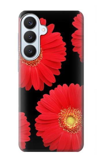 S2478 fleur rouge Daisy Etui Coque Housse pour Samsung Galaxy S26 Plus