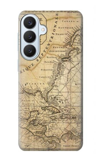 S2506 Explorer Amérique du Nord Carte Etui Coque Housse pour Samsung Galaxy S26 Plus