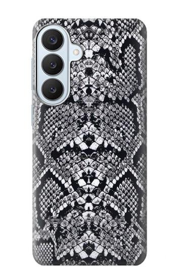 S2855 Blanc Rattle Serpent Imprimé graphique Peau Etui Coque Housse pour Samsung Galaxy S26 Plus