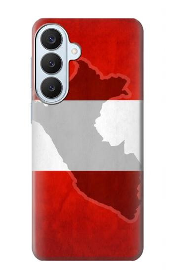 S3018 Pérou Drapeau Etui Coque Housse pour Samsung Galaxy S26 Plus