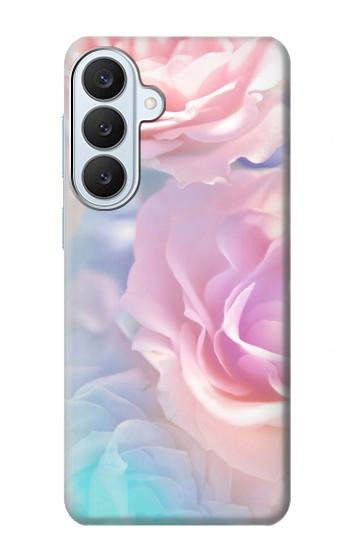 S3050 Pastel Fleurs millésimé Etui Coque Housse pour Samsung Galaxy S26 Plus