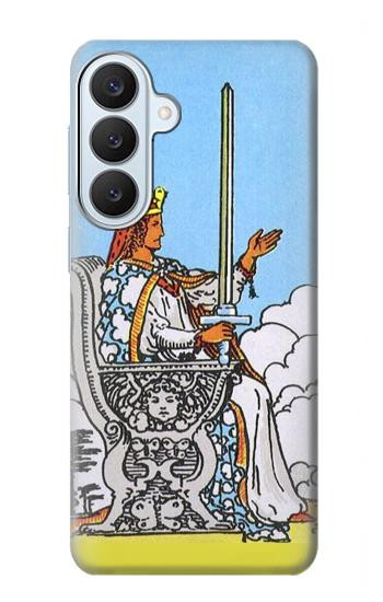 S3068 Carte de tarot Reine des épées Etui Coque Housse pour Samsung Galaxy S26 Plus