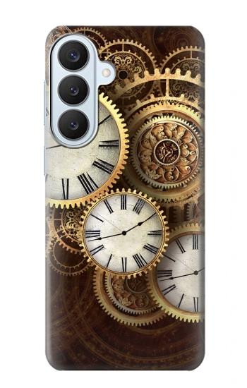 S3172 Horloge or Etui Coque Housse pour Samsung Galaxy S26 Plus