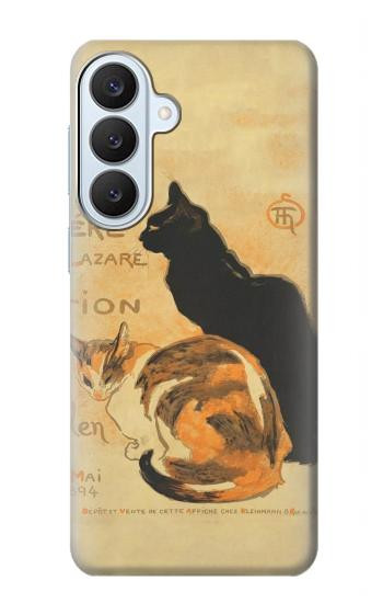 S3229 Affiche de chat millésimé Etui Coque Housse pour Samsung Galaxy S26 Plus