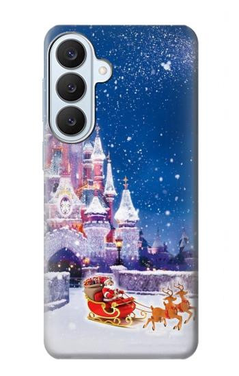 S3282 Château de Santa Noël Etui Coque Housse pour Samsung Galaxy S26 Plus