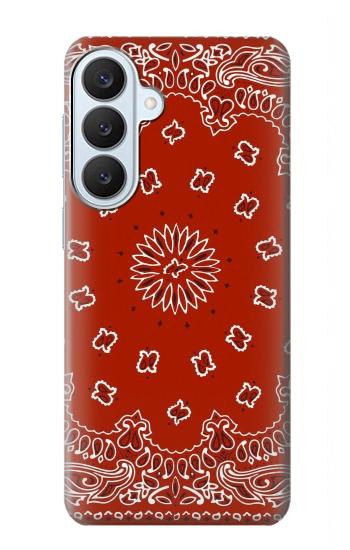 S3355 Motif Bandana Rouge Etui Coque Housse pour Samsung Galaxy S26 Plus