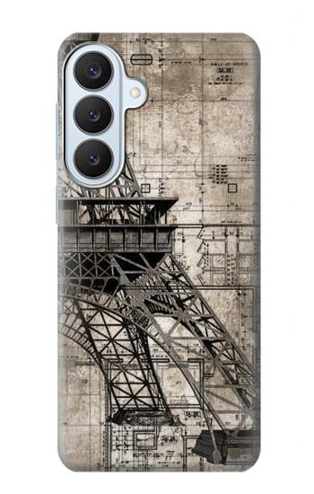 S3416 Plan Tour Eiffel Etui Coque Housse pour Samsung Galaxy S26 Plus