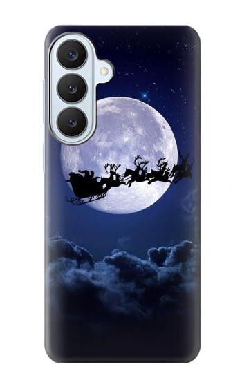 S3508 Noël Père Noël Lune Etui Coque Housse pour Samsung Galaxy S26 Plus