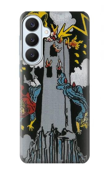 S3745 Carte de tarot la tour Etui Coque Housse pour Samsung Galaxy S26 Plus