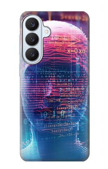 S3800 Visage humain numérique Etui Coque Housse pour Samsung Galaxy S26 Plus