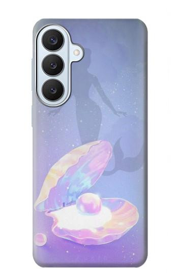 S3823 Beauté Perle Sirène Etui Coque Housse pour Samsung Galaxy S26 Plus