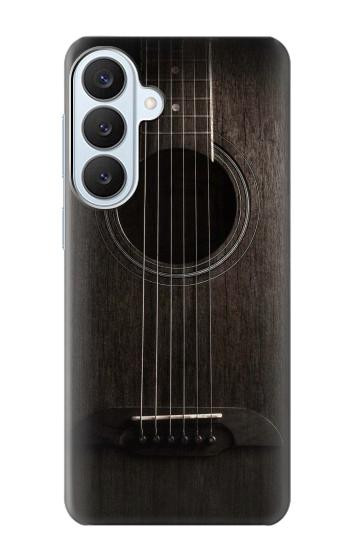 S3834 Guitare noire Old Woods Etui Coque Housse pour Samsung Galaxy S26 Plus