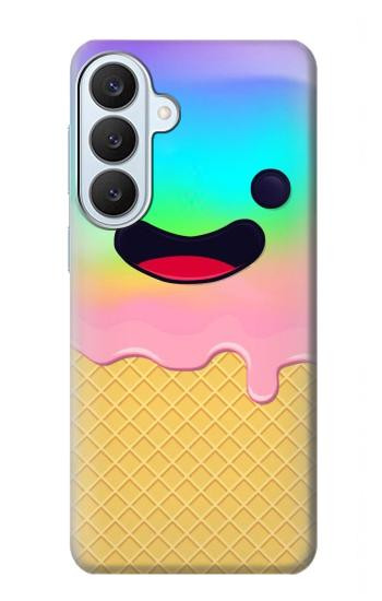 S3939 Sourire mignon de crème glacée Etui Coque Housse pour Samsung Galaxy S26 Plus