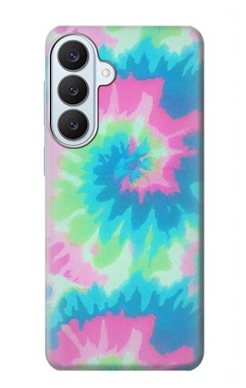 S4033 Typage tie-dye pastel Etui Coque Housse pour Samsung Galaxy S26 Plus