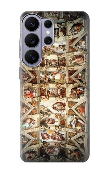 S0177 Michelangelo Chapelle plafond Etui Coque Housse pour Samsung Galaxy S26 Ultra