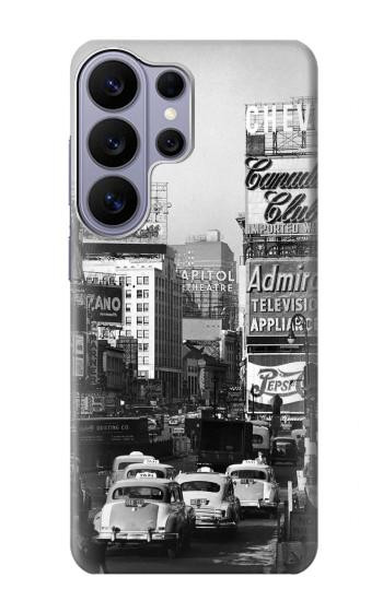 S0182 New York Vintage Etui Coque Housse pour Samsung Galaxy S26 Ultra
