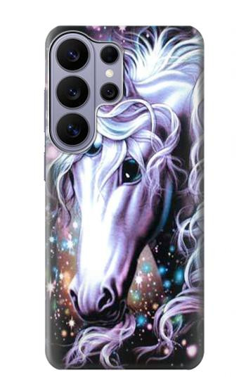 S0749 licorne Cheval Etui Coque Housse pour Samsung Galaxy S26 Ultra