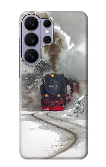 S1509 Train à vapeur Etui Coque Housse pour Samsung Galaxy S26 Ultra