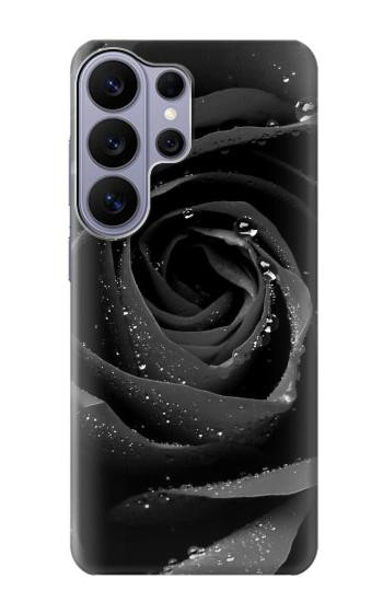 S1598 Noir Rose Etui Coque Housse pour Samsung Galaxy S26 Ultra