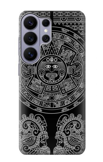 S1838 Motif maya Etui Coque Housse pour Samsung Galaxy S26 Ultra