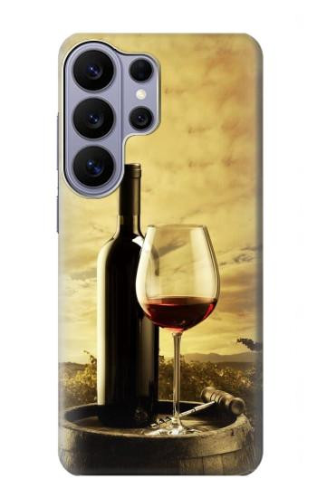 S2042 Raisin Vignoble Raisins Bouteille Rouge Vin Etui Coque Housse pour Samsung Galaxy S26 Ultra