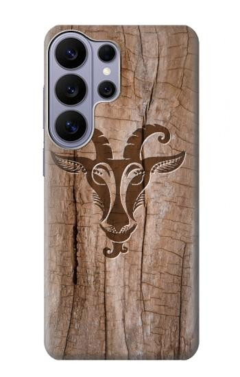 S2183 Chèvre de bois imprimé graphique Etui Coque Housse pour Samsung Galaxy S26 Ultra