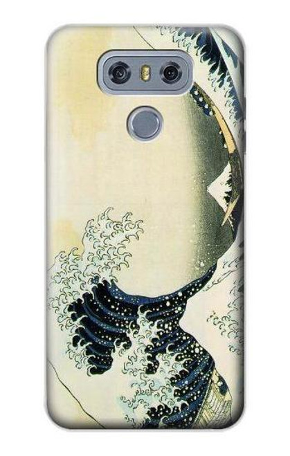 S1040 Hokusai The Great Wave of Kanagawa Etui Coque Housse pour LG G6 S1040 Hokusai The Great Wave of Kanagawa Etui Coque Housse pour LG G6