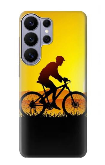 S2385 Vélo Vélo Coucher de soleil Etui Coque Housse pour Samsung Galaxy S26 Ultra