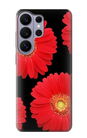 S2478 fleur rouge Daisy Etui Coque Housse pour Samsung Galaxy S26 Ultra